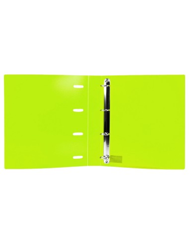 CARPETA RECAMBIO  A4 5MM 100H. 80G PP. 4AN.25MM AM.