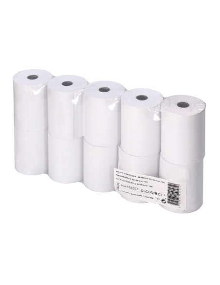 ROLLO SUMADORA TERMICO Q-CON.80MM ANCHO X 60MM DIAMETRO PAPEL 70 G/M2