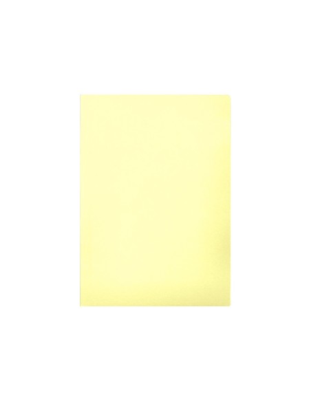 SUBCARPETA FL 180 GR. LIDERPAPEL AMARILLO PASTEL C/50