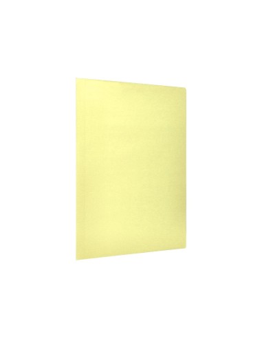 SUBCARPETA FL 180 GR. LIDERPAPEL AMARILLO PASTEL C/50