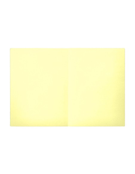 SUBCARPETA FL 180 GR. LIDERPAPEL AMARILLO PASTEL C/50