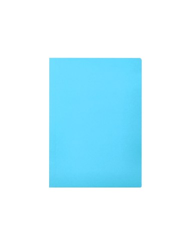 SUBCARPETA FL 180 GR. LIDERPAPEL AZUL PASTEL