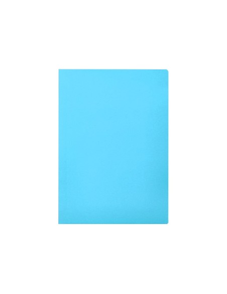 SUBCARPETA FL 180 GR. LIDERPAPEL AZUL PASTEL