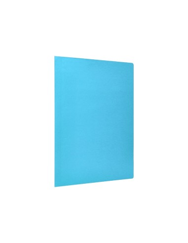 SUBCARPETA FL 180 GR. LIDERPAPEL AZUL PASTEL