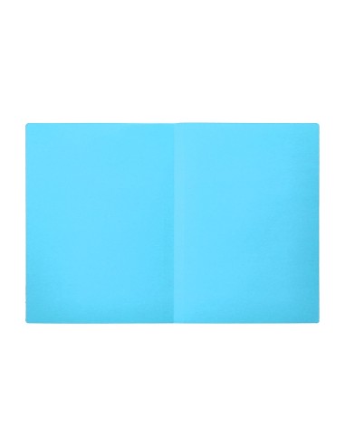 SUBCARPETA FL 180 GR. LIDERPAPEL AZUL PASTEL
