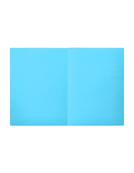 SUBCARPETA FL 180 GR. LIDERPAPEL AZUL PASTEL