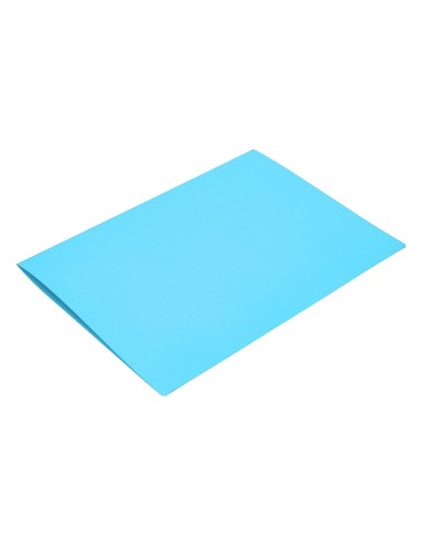 SUBCARPETA FL 180 GR. LIDERPAPEL AZUL PASTEL