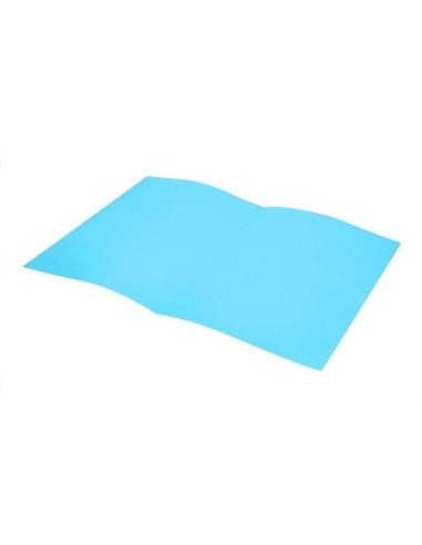 SUBCARPETA FL 180 GR. LIDERPAPEL AZUL PASTEL