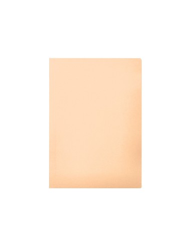 SUBCARPETA FL 180 GR. LIDERPAPEL NARANJA PASTEL
