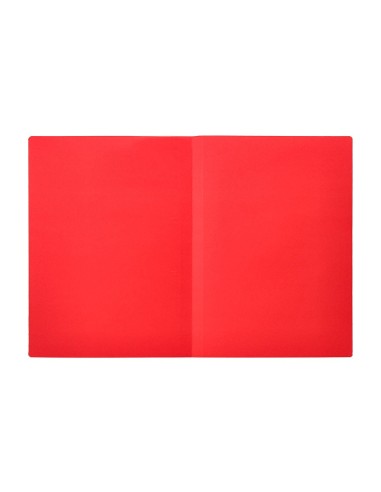 SUBCARPETA FL 180 GR. LIDERPAPEL ROJO PASTEL