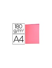SUBCARPETA A4 180 GR. LIDERPAPEL ROSA PASTEL C/50 2