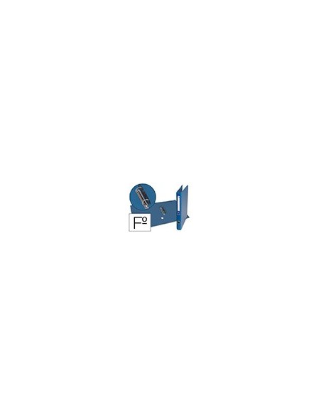 ARCH.LIDERPAPEL C.FORRADO FL.2 A 25 MM AZUL OLLAO Y TARJETERO