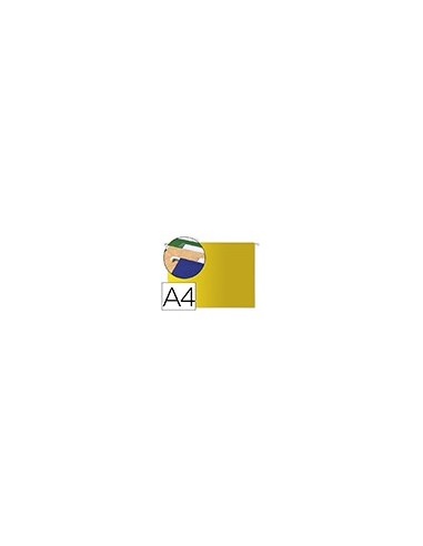 CARPETA COLGANTE A4 VISOR SUP. LIDERPAPEL AMARILLO