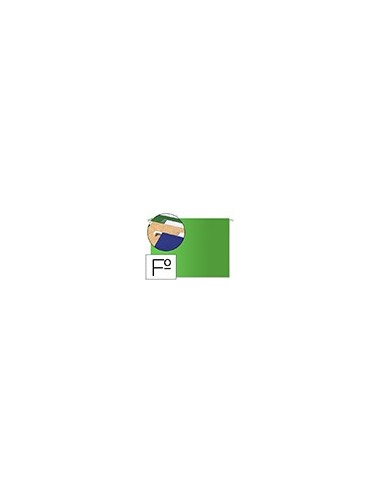 CARPETA COLGANTE FL VISOR SUP. LIDERPAPEL VERDE