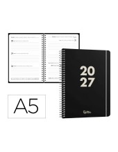 AGENDA OFICINA  2027 ESP.BASIC S/V A5 BILINGUE 60G PAPEL FSC NG.