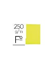 SUBCARPETA FL 250 GR. GIO C/PESTAÑA IZQUIERDA AMARILLO C/50 2