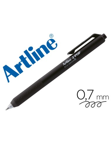 BOLIGRAFO ARTLINE J-POP ECO GREEN RETRACTIL TINTA GEL 0,7MM NG.