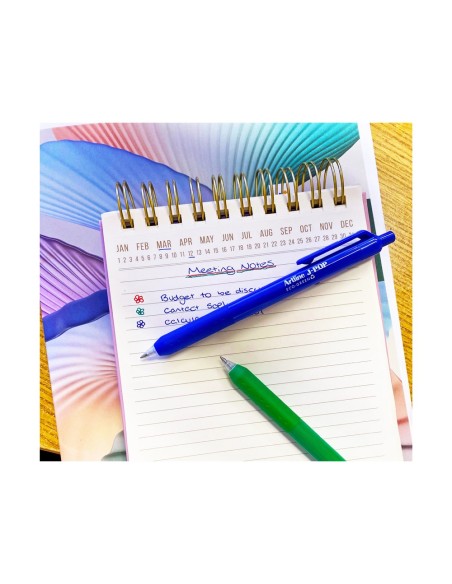 BOLIGRAFO ARTLINE J-POP ECO GREEN RETRACTIL TINTA GEL 0,7MM AZ.
