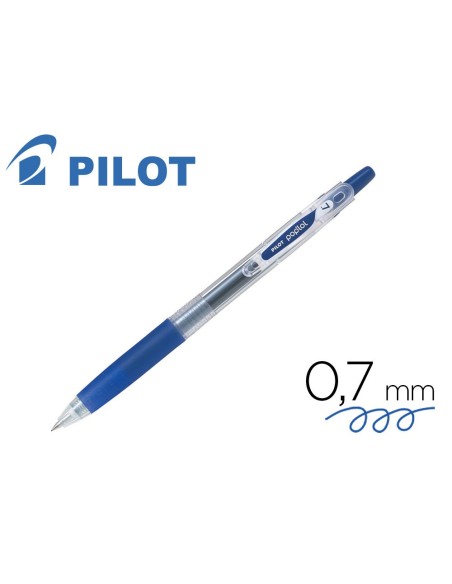 BOLIGRAFO PILOT POP LOL TINTA GEL RETRACTIL CLASSIC AZ. 0,7MM