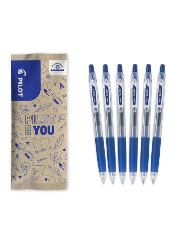 BOLIGRAFO PILOT POP LOL TINTA GEL RETRACTIL CLASSIC AZ. 0,7MM