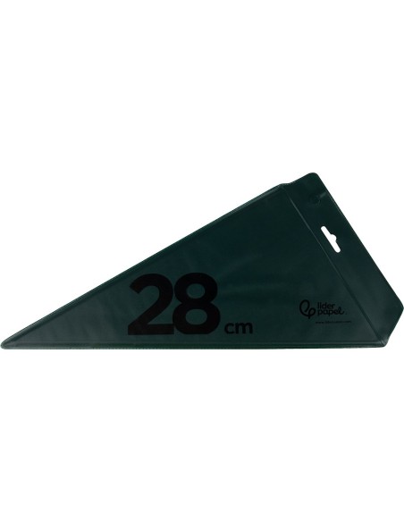 CARTABON 28 CM ACRILICO VERDE