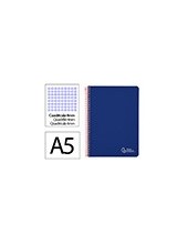 CUADERNO ESP. WITTY A5 T.DURA 4MM 80H. 75GR. AZ. MARINO**09782 2