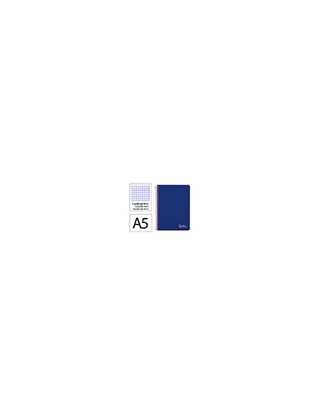CUADERNO ESP. WITTY A5 T.DURA 4MM 80H. 75GR. AZ. MARINO**09782