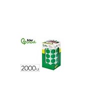 GOMETS  AUTOADHESIVO CIRCULOS 20MM VE. ROLLO 2000 UD.EN CAJA CARTON 2