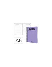 AGENDA OFICINA  2027 ESP.CLASSIC D/P A6 BILINGUE 70G PAPEL FSC MALVA 2