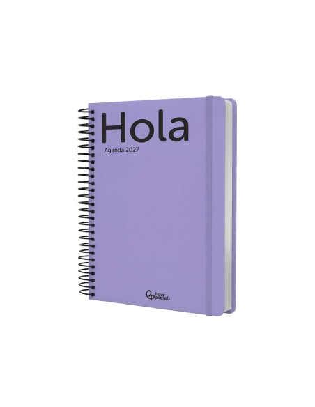 AGENDA OFICINA  2027 ESP.CLASSIC D/P A6 BILINGUE 70G PAPEL FSC MALVA