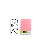 PAPEL  A3 80 G ROSA PQ.DE 500H. 2
