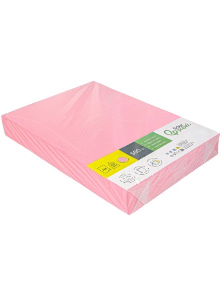 PAPEL  A3 80 G ROSA PQ.DE 500H.