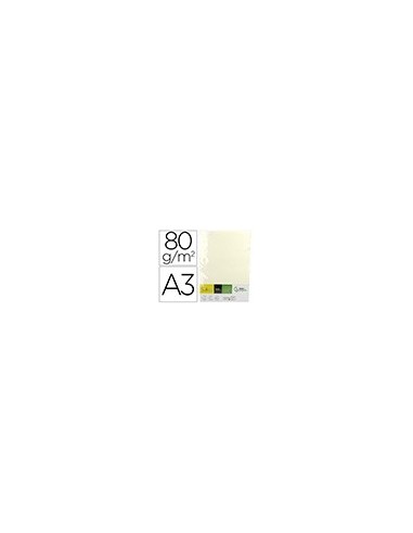 PAPEL  A3 80 G CREMA PQ.DE 500H.