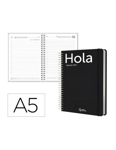 AGENDA OFICINA  2027 ESP.CLASSIC D/P A5 BILINGUE 70G PAPEL FSC NG.