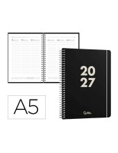 AGENDA OFICINA  2027 ESP.BASIC S/V A5 BILINGUE 60G PAPEL FSC NG.