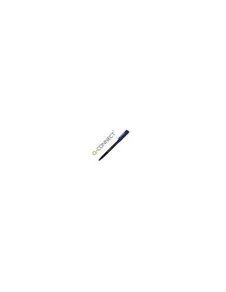 ROTULADOR Q-CON RETROPROYECCION PUNTA FIBRA 0.5 MM PERM.AZUL
