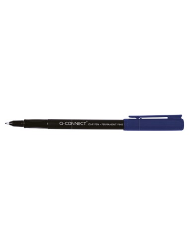 ROTULADOR Q-CON RETROPROYECCION PUNTA FIBRA 0.5 MM PERM.AZUL