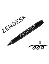 ROTULADOR ZENDESK MARCADOR PERMANENTE NG.PUNTA RED.5MM RECARGABLE