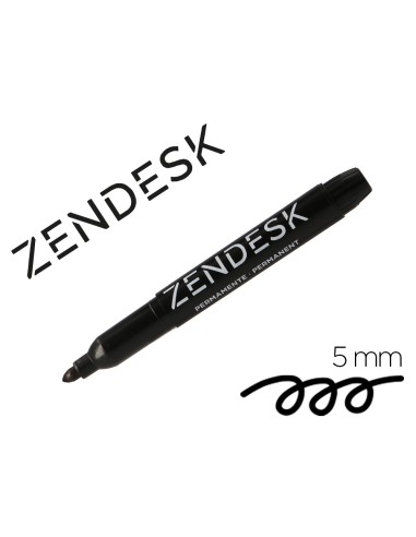 ROTULADOR ZENDESK MARCADOR PERMANENTE NG.PUNTA RED.5MM RECARGABLE