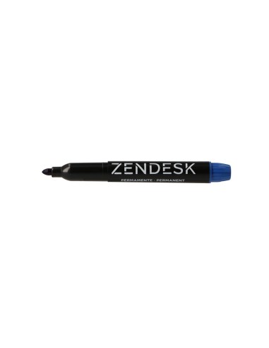 ROTULADOR ZENDESK MARCADOR PERMANENTE AZ. RED.5MM RECARGABLE