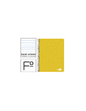 CUADERNO ESP. WRITE FL. T.BLANDA HORIZONTAL 80H 60GR. AM. 2
