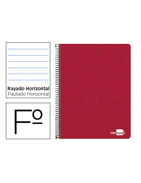 CUADERNO ESP. WRITE FL. T.BLANDA HORIZONTAL 80H 60GR. RJ.