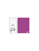 CUADERNO ESP. WRITE FL. T.BLANDA PAUTA 2,5MM 80H 60GR. ROSA 2