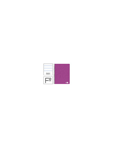 CUADERNO ESP. WRITE FL. T.BLANDA PAUTA 2,5MM 80H 60GR. ROSA