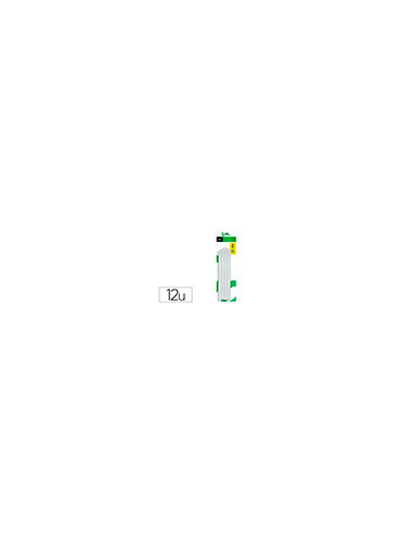 BARRAS TERMOFUSIBLE 7MM DIAMETRO X 200MM ALTO BLISTER 12 UD.