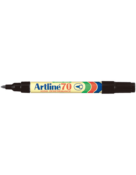 ROTULADOR ARTLINE MARCADOR PERM.EK-70 NG.PUNTA RED.1.5 MM PAPEL ME