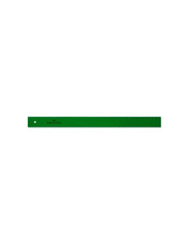 REGLA FABER 100 CM PLASTICO VERDE