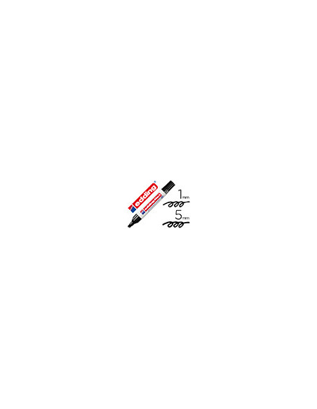 ROTULADOR EDDING MARCADOR PERM.1 NEGRO PUNTA BISELADA 5 MM
