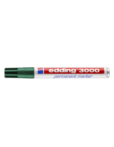 ROTULADOR EDDING MARCADOR PERM.3000 VER PUNTA RED.3 MM