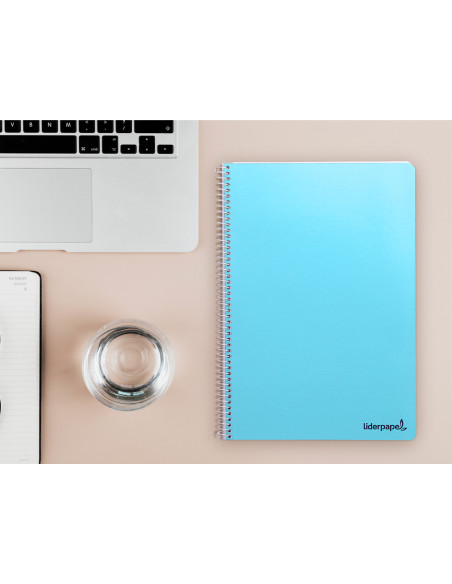 CUADERNO ESP. SMART FL. T.BLANDA 3MM 80H. 80GR. COL. SURT.*08193